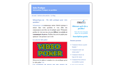 Desktop Screenshot of infospratique.com